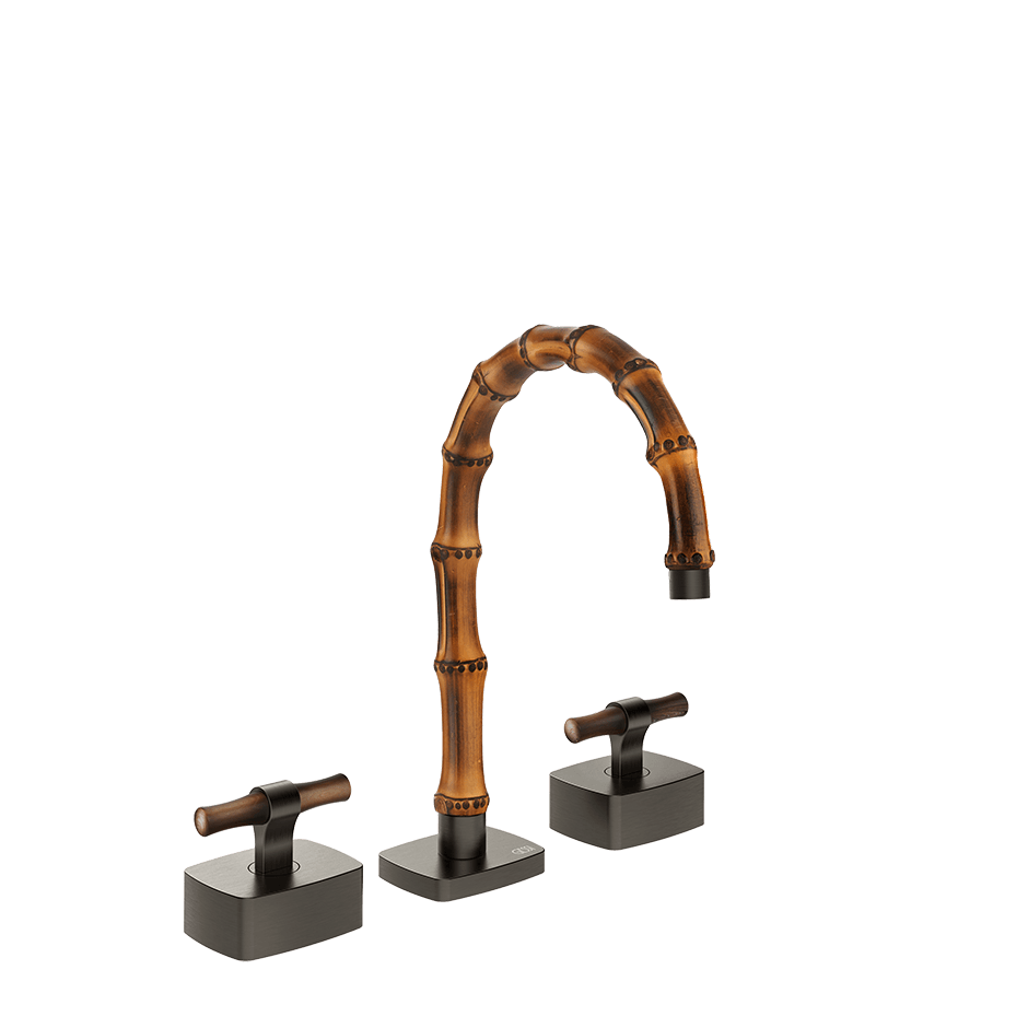 Gessi Washbasin Group 77213 in Black Metal Br. Pvd
