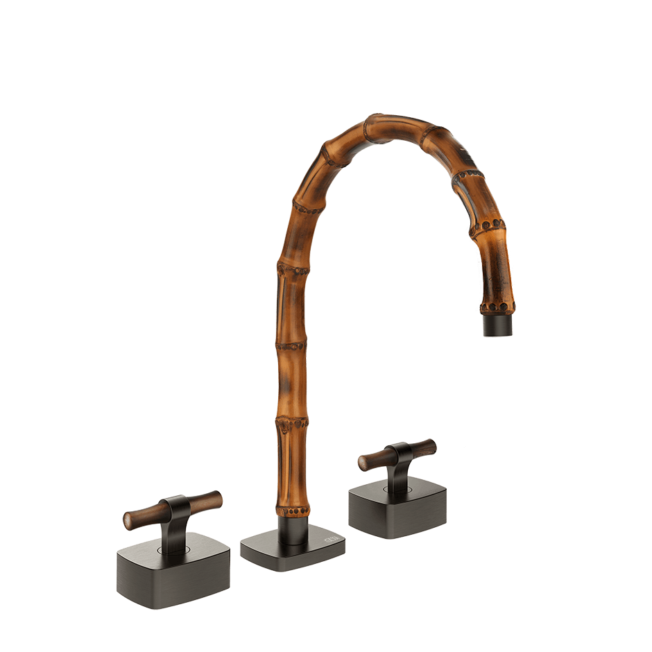 Gessi Washbasin Group 77217 in Black Metal Br. Pvd