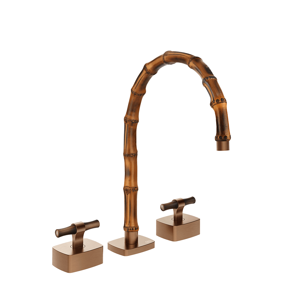 Gessi Washbasin Group 77217 in Copper Brushed Pvd