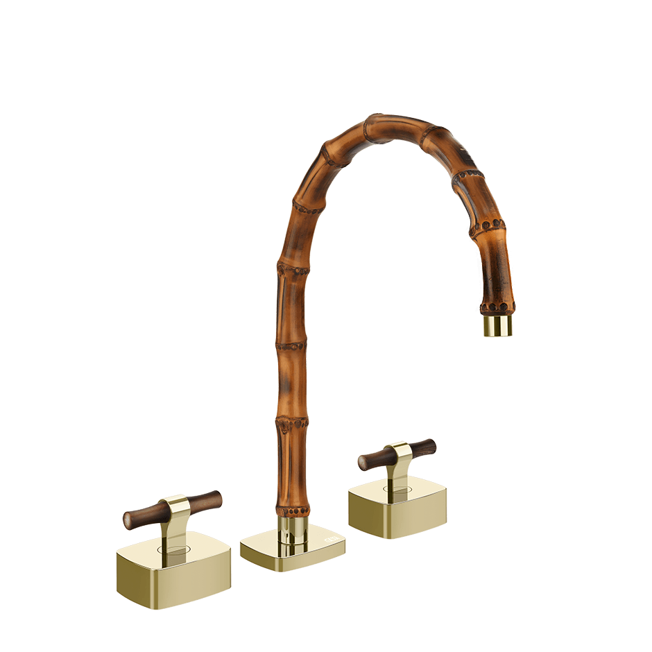 Gessi Washbasin Group 77217 in Brass Pvd