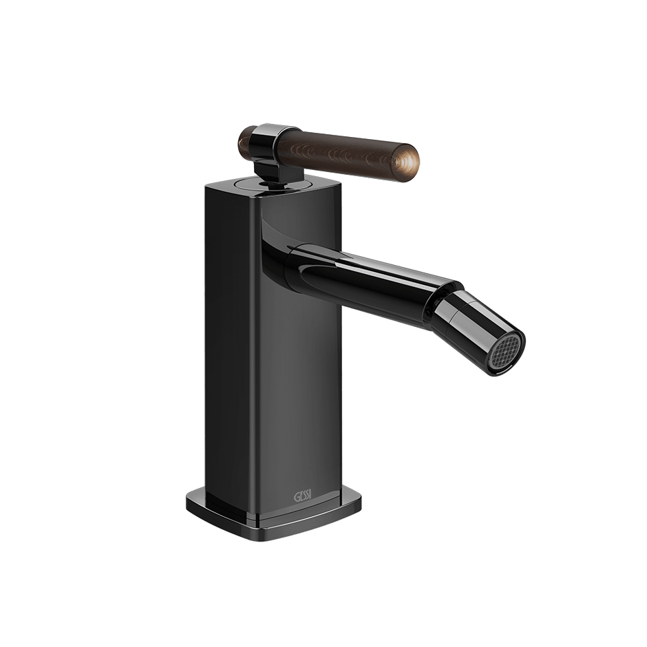 Gessi Bidet Mixer 77267 in Black Metal Pvd