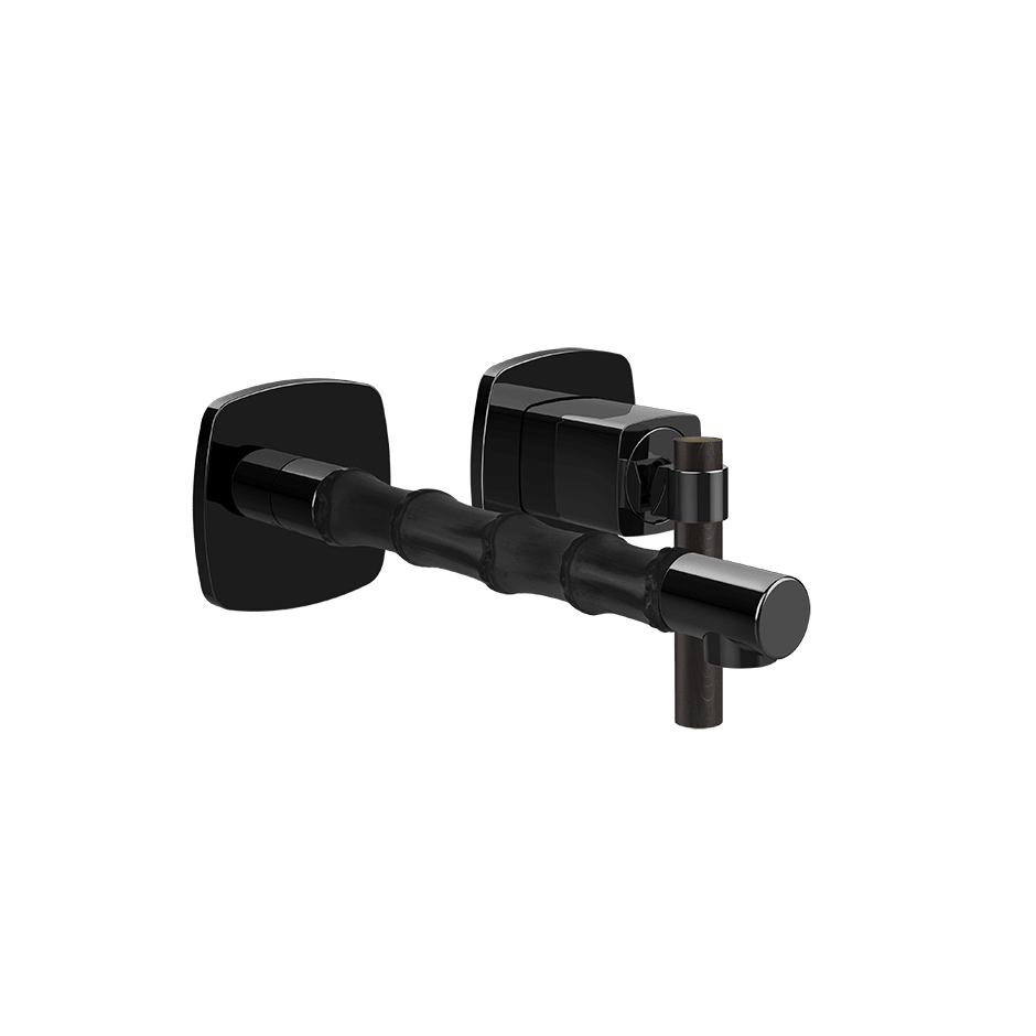Gessi Washbasin Mixer 77288 in Black Metal Pvd