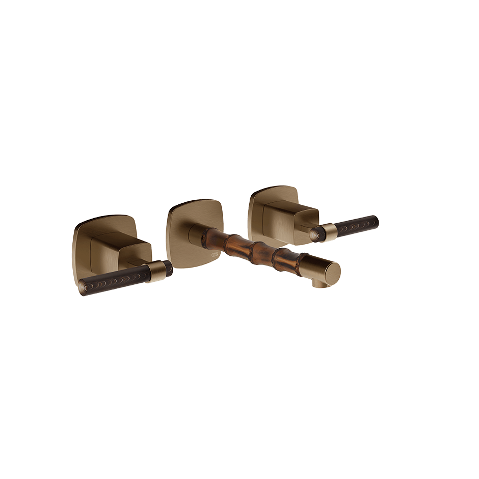 Gessi Washbasin Group 77290 in Coffee Bronze Brushed Pvd