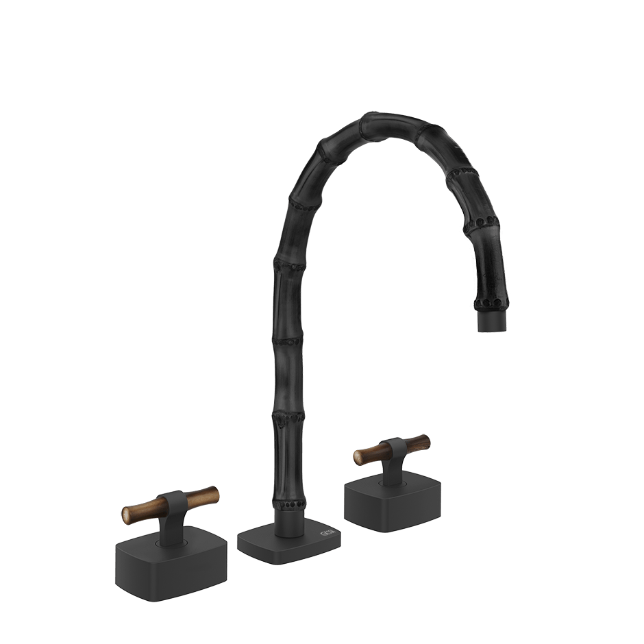 Gessi Washbasin Group 77417 in Matte Black