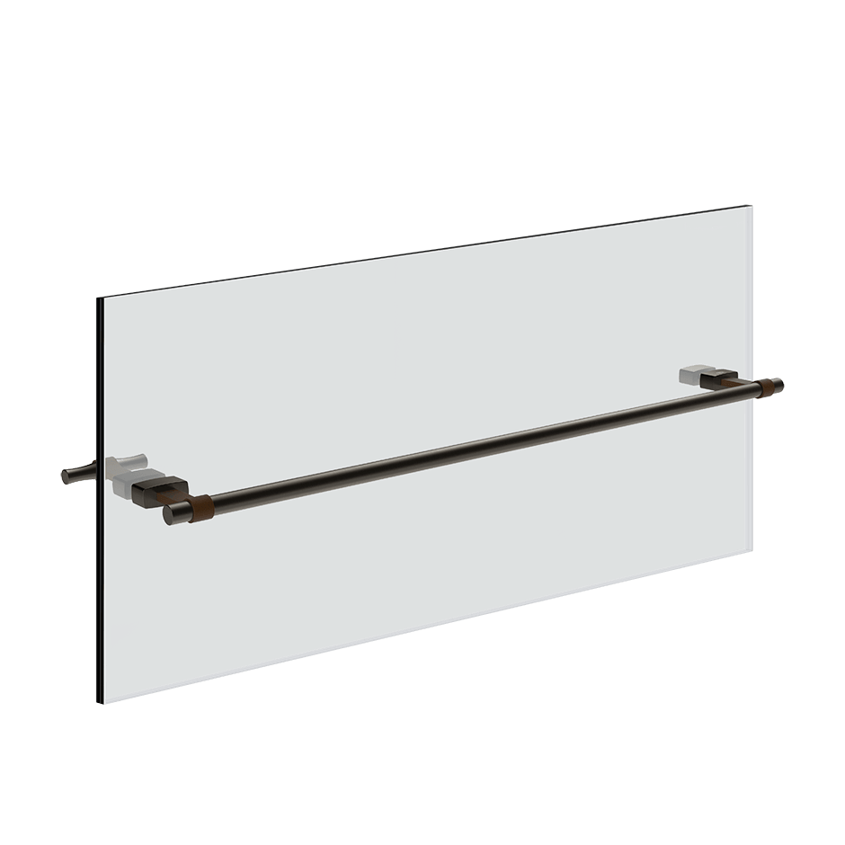 Gessi Towel Rail 77515 in Black Metal Br. Pvd