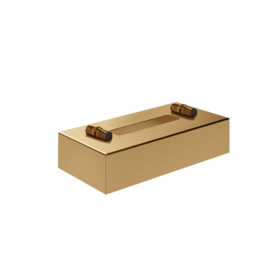Gessi Tissue Box 77571 in Warm Bronze Br. Pvd