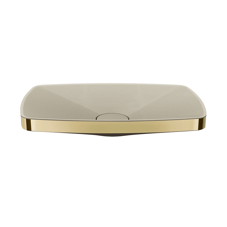 Gessi Washbasin 77612 in Brass Pvd