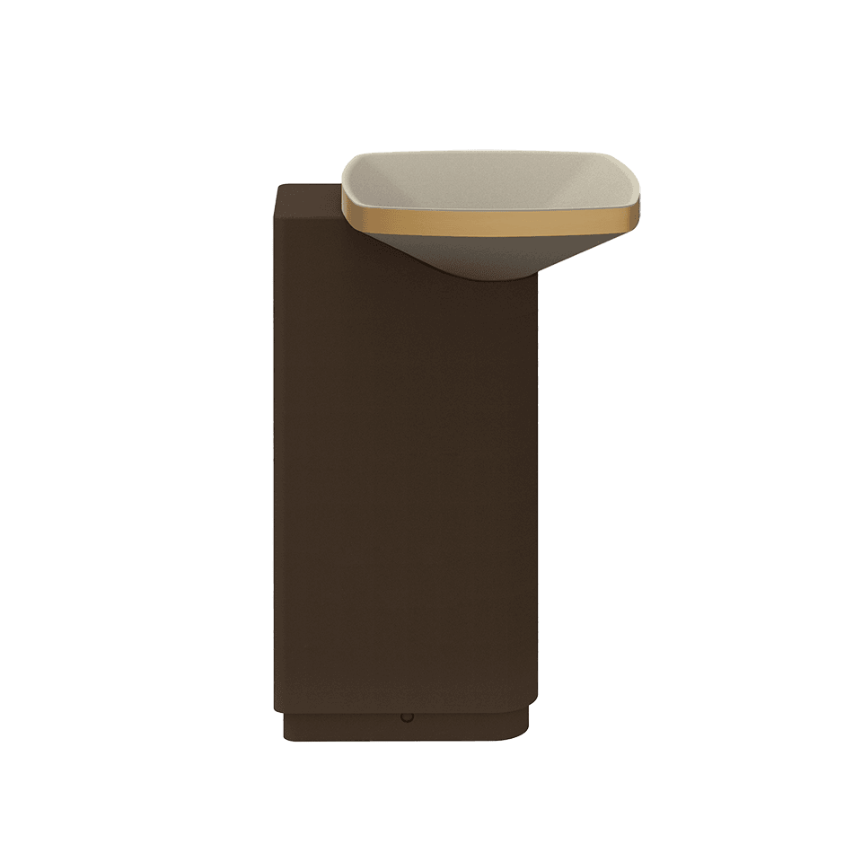 Gessi Washbasin 77616 in Warm Bronze Br. Pvd
