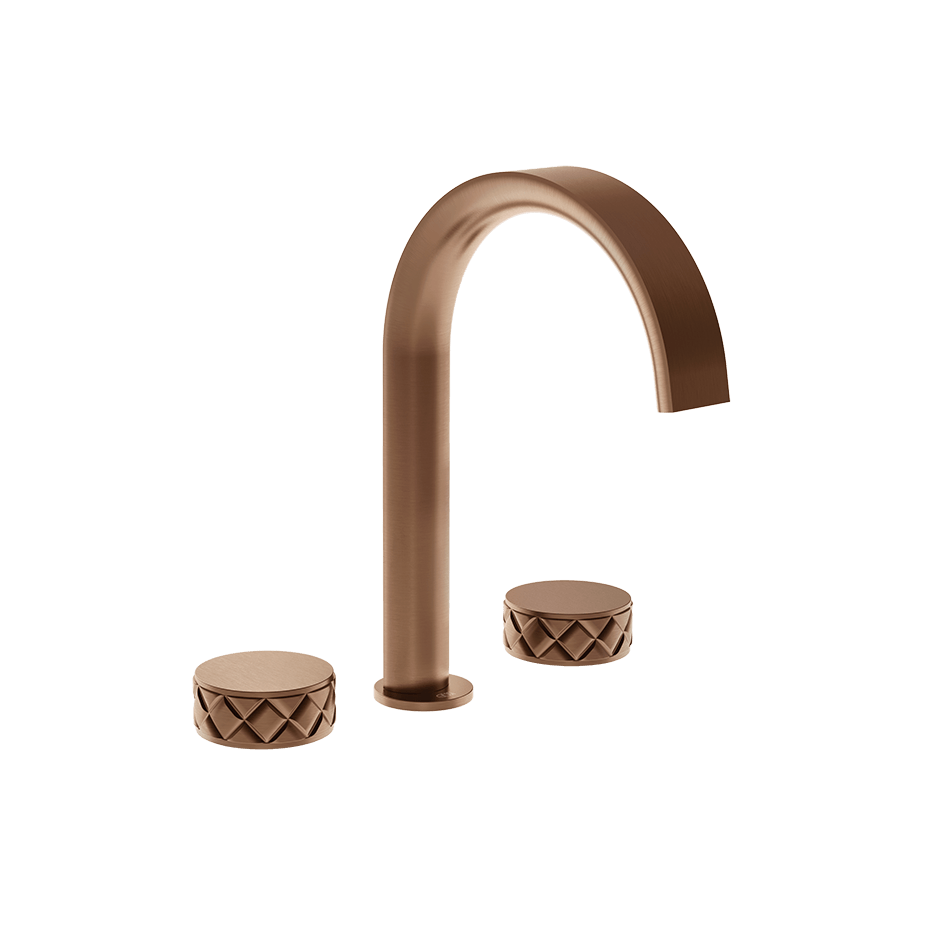 Gessi Washbasin Group 78013 in Copper Brushed Pvd