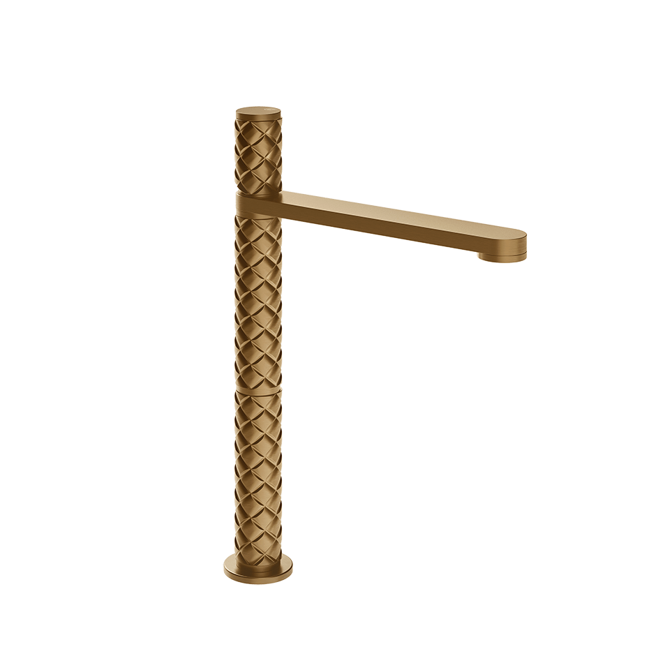 Gessi Washbasin Mixer 78053 in Warm Bronze Br. Pvd