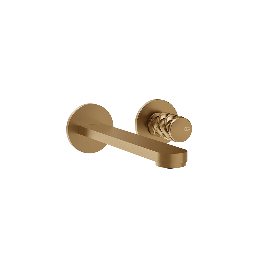 Gessi Washbasin Mixer 78088 in Warm Bronze Br. Pvd