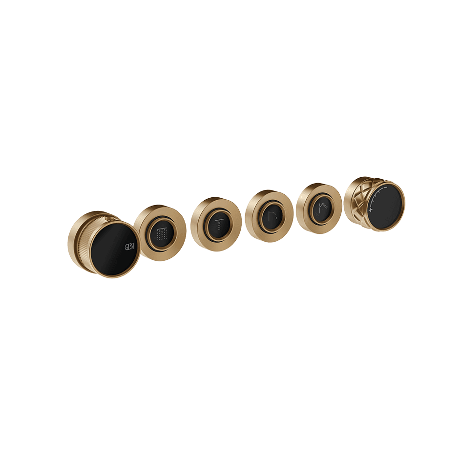 Gessi Shower Mixer 78138 in Warm Bronze Br. Pvd