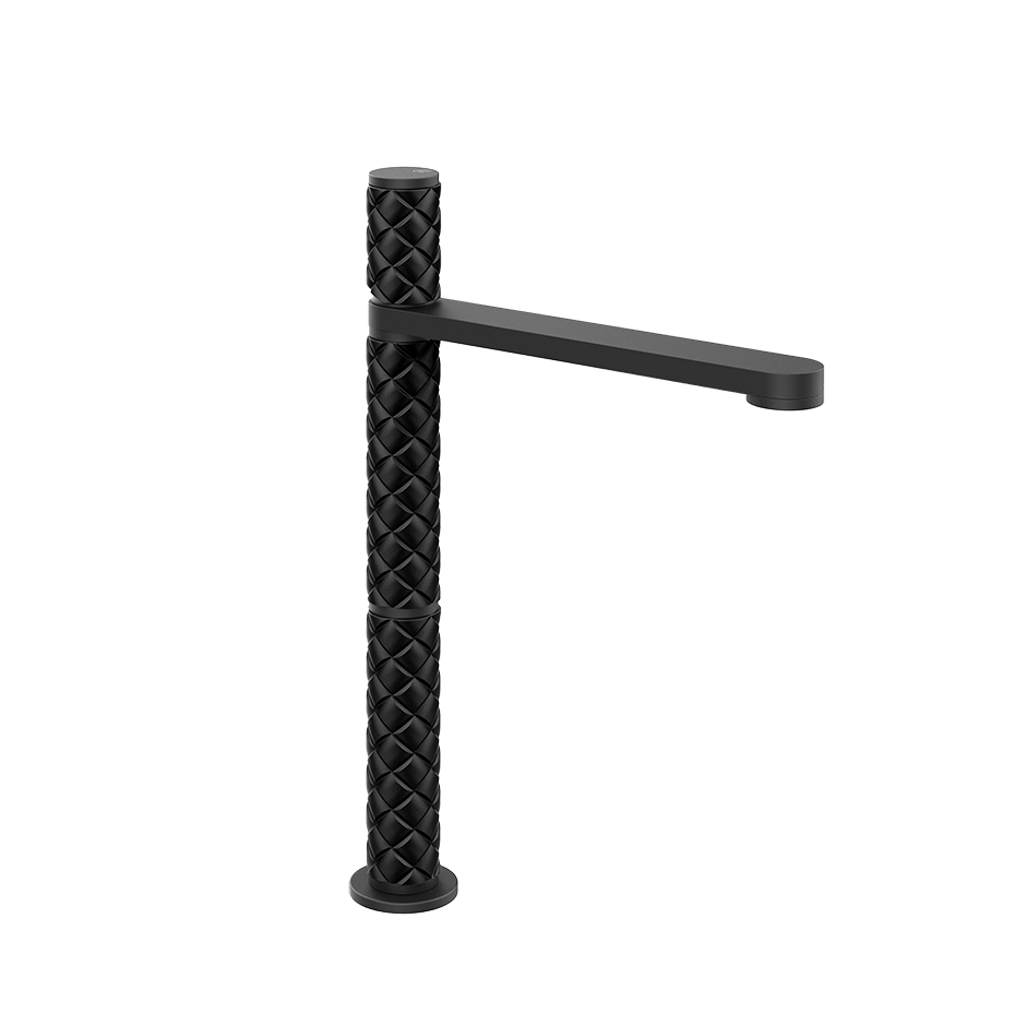Gessi Washbasin Mixer 78253 in Nero/Matte Black