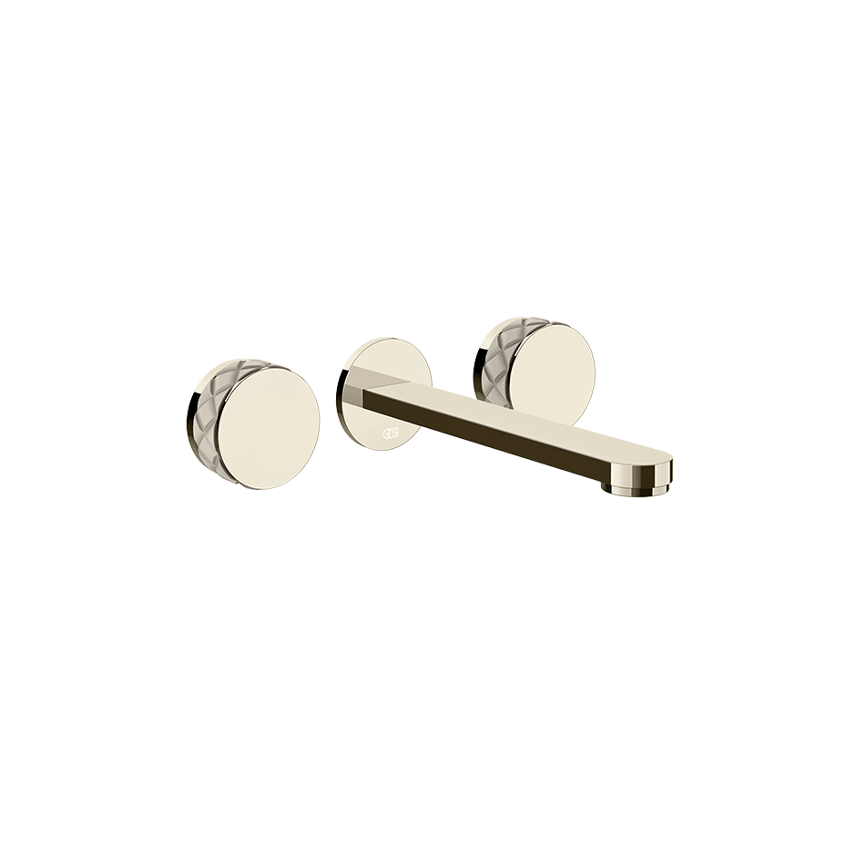 Gessi Washbasin Group 78290 in Crème/Nickel Pvd