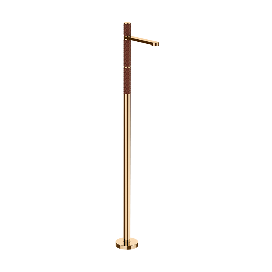 Gessi Washbasin Mixer 78295 in Red Cherry/Warm Bronze Pvd