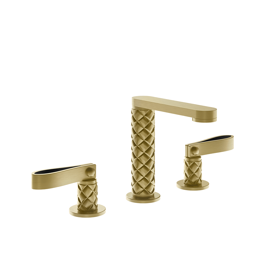 Gessi Washbasin Group 78314 in Brass Brushed Pvd