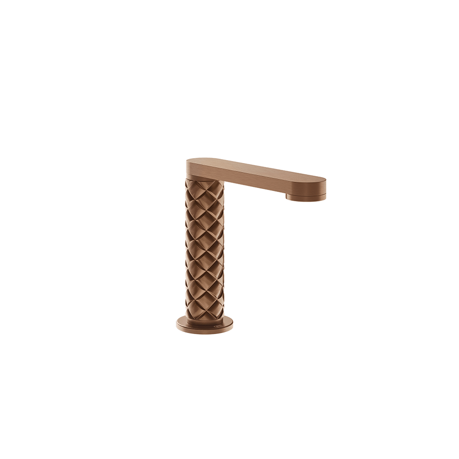 Gessi Basin Spout 78321 in Copper Brushed Pvd