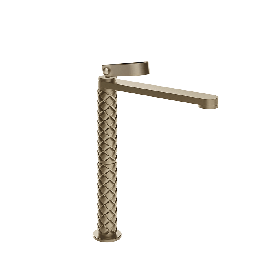 Gessi Washbasin Mixer 78353 in Finox Brushed Nickel