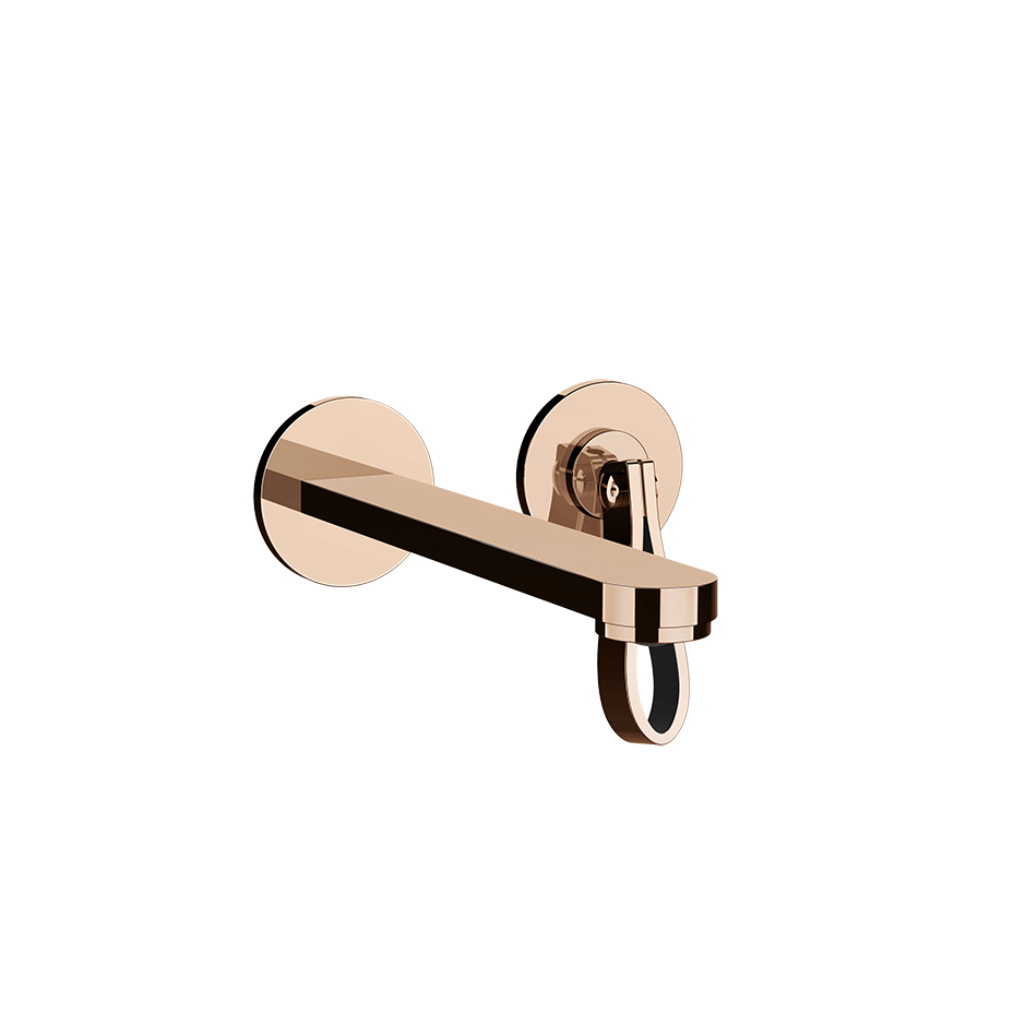 Gessi Washbasin Mixer 78388 in Copper Pvd