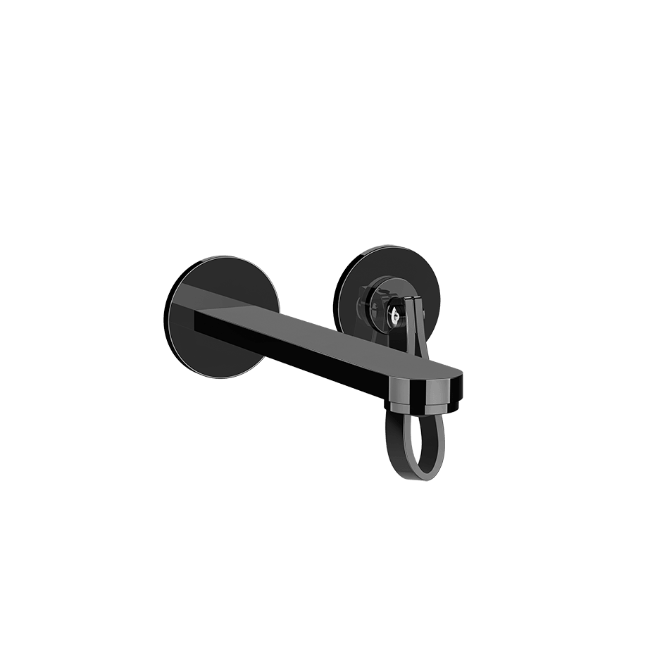 Gessi Washbasin Mixer 78388 in Black Metal Pvd