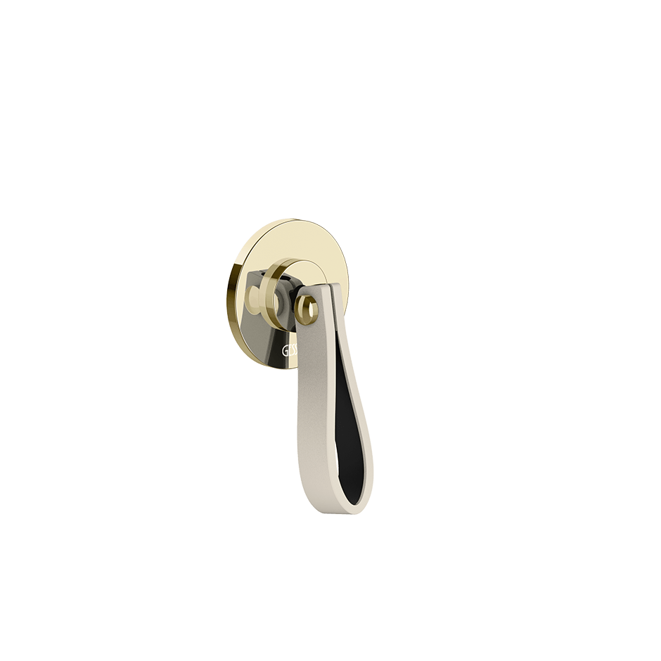 Gessi Separate Control 78409 in Crème/Brass Pvd