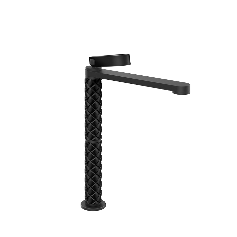 Gessi Washbasin Mixer 78453 in Nero/Matte Black