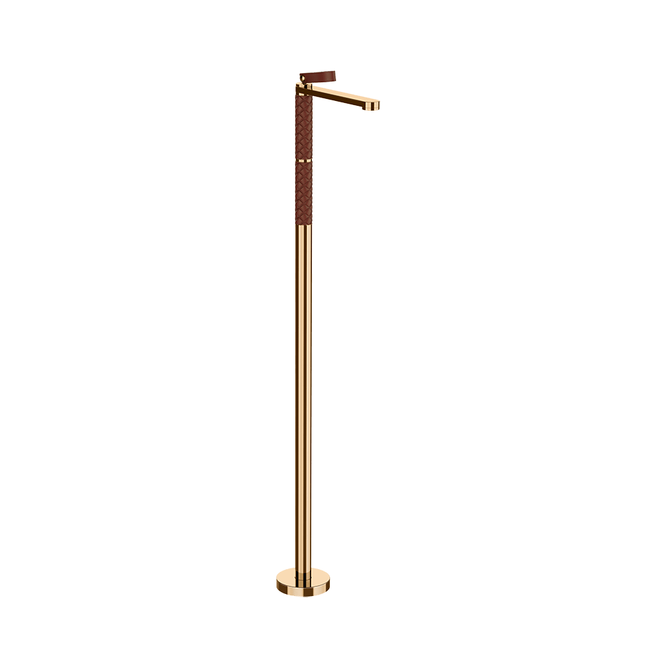 Gessi Washbasin Mixer 78495 in Red Cherry/Warm Bronze Pvd