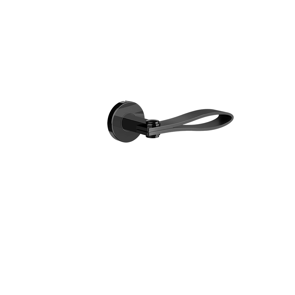 Gessi Internal Door Handle 78546 in Black Metal Pvd