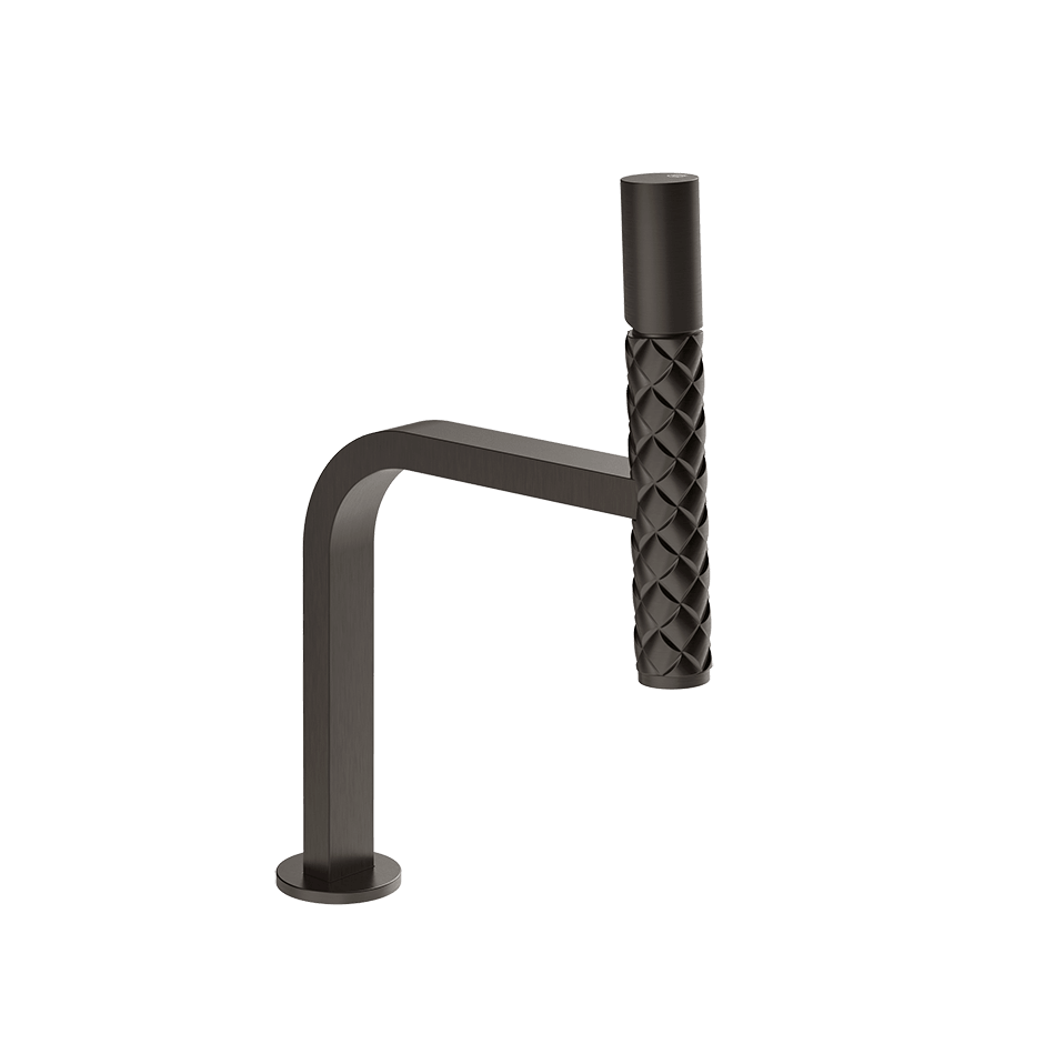 Gessi Washbasin Mixer 78551 in Black Metal Br. Pvd