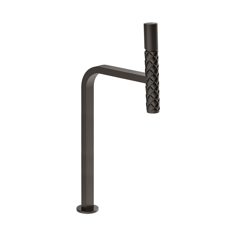 Gessi Washbasin Mixer 78553 in Black Metal Br. Pvd