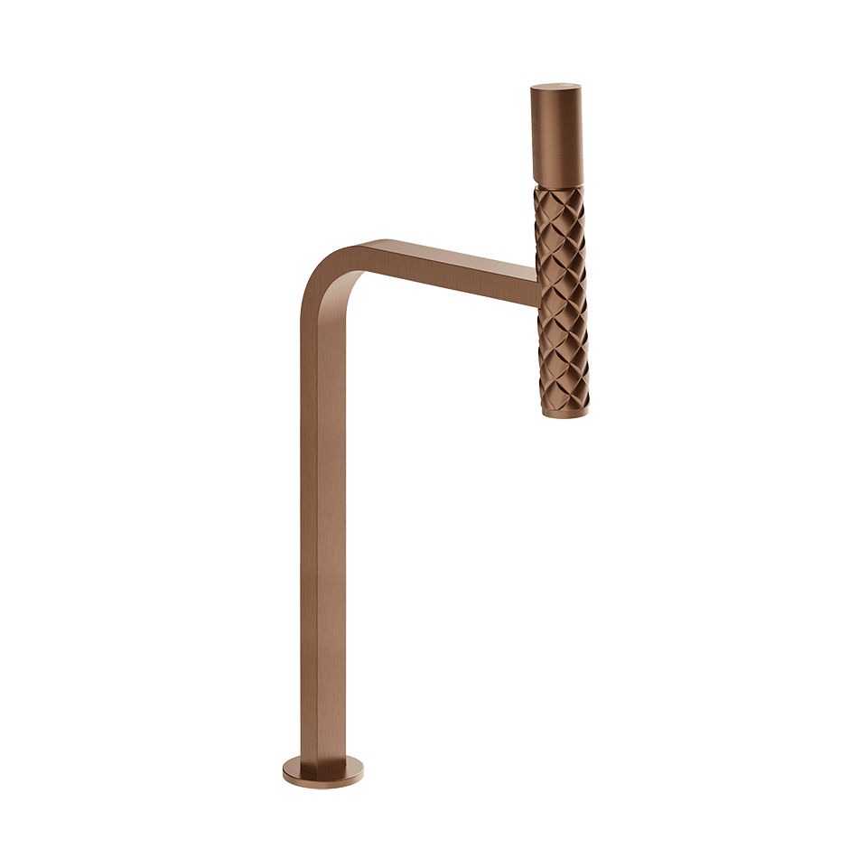 Gessi Washbasin Mixer 78553 in Copper Brushed Pvd