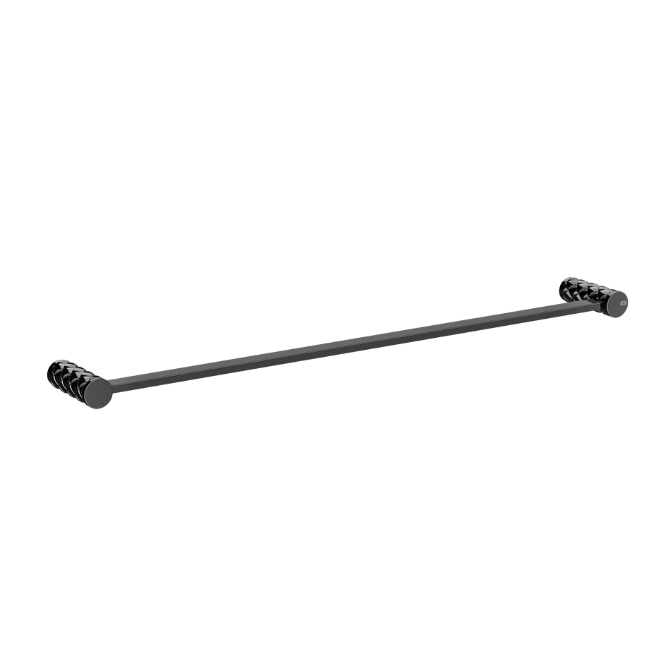 Gessi Towel Rail 78603 in Black Metal Pvd