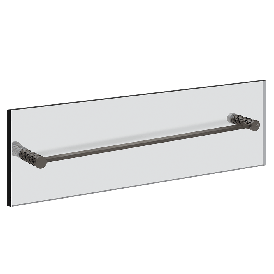 Gessi Towel Rail 78615 in Black Metal Br. Pvd