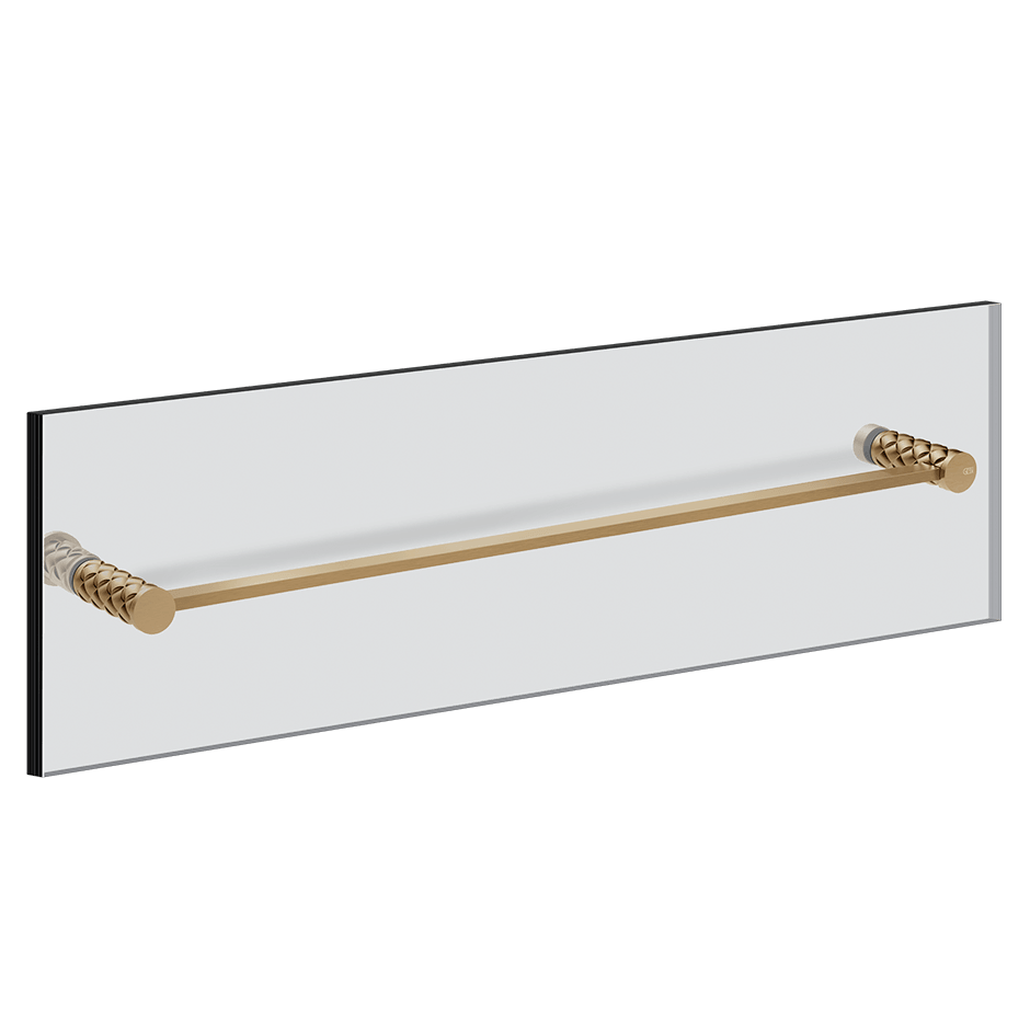Gessi Towel Rail 78615 in Warm Bronze Br. Pvd