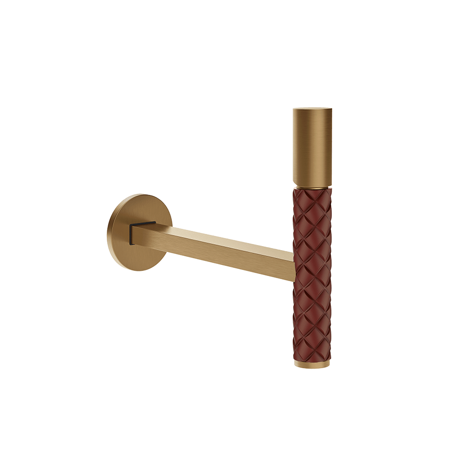 Gessi Washbasin Mixer 78688 in Red Cherry/Warm Bronze Br. Pvd