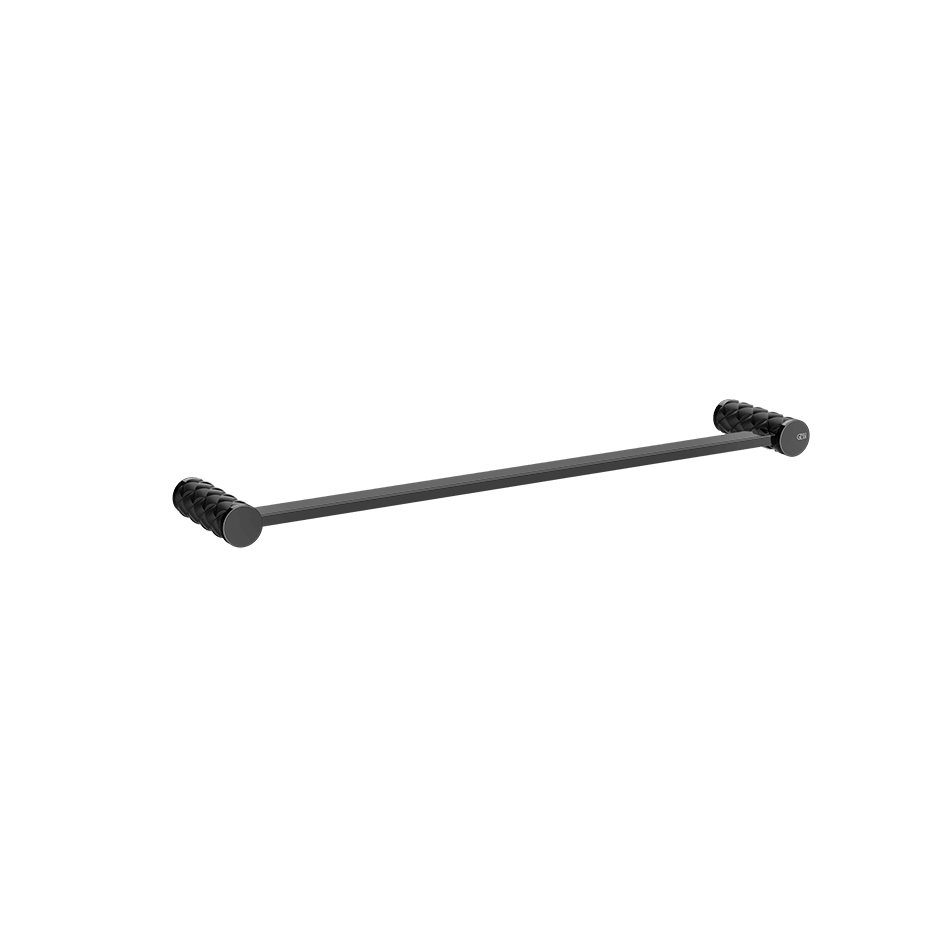 Gessi Towel Rail 78700 in Nero/Black Metal Pvd