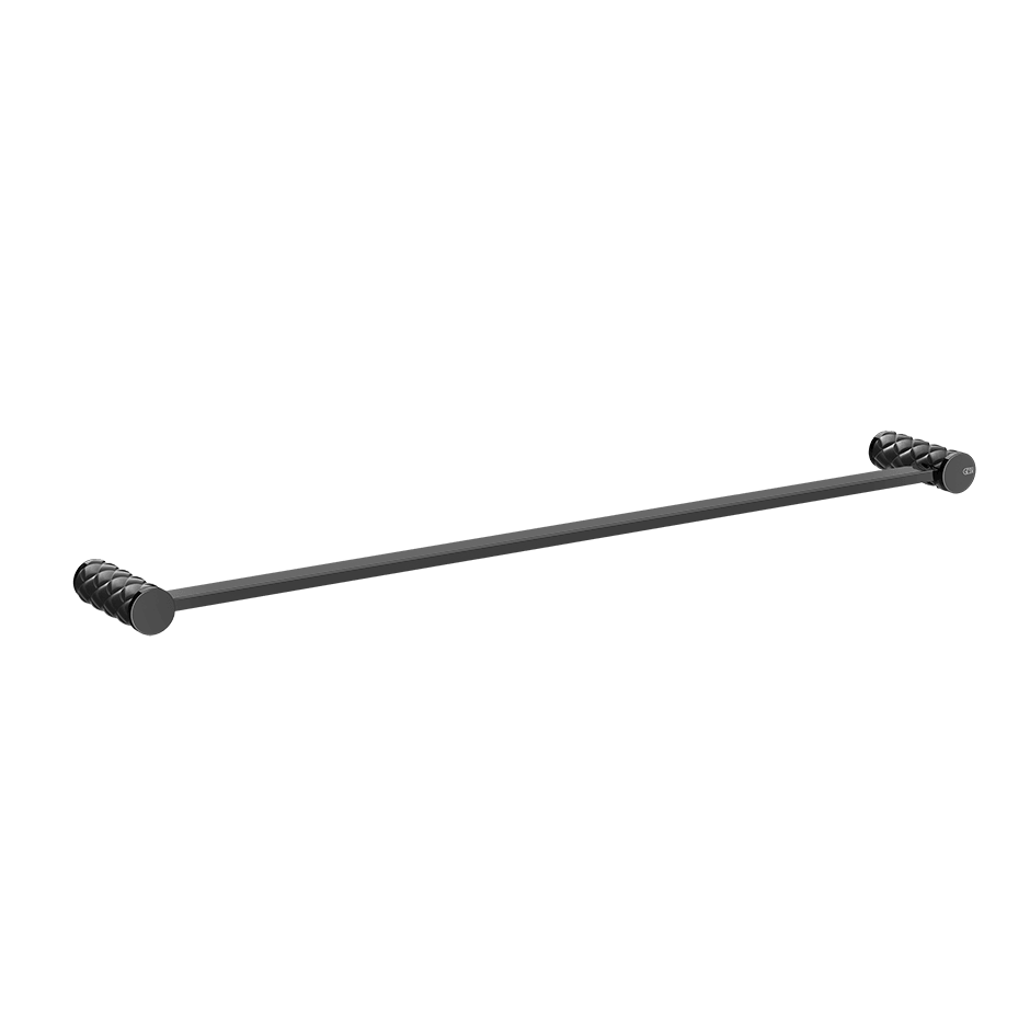 Gessi Towel Rail 78703 in Nero/Black Metal Pvd