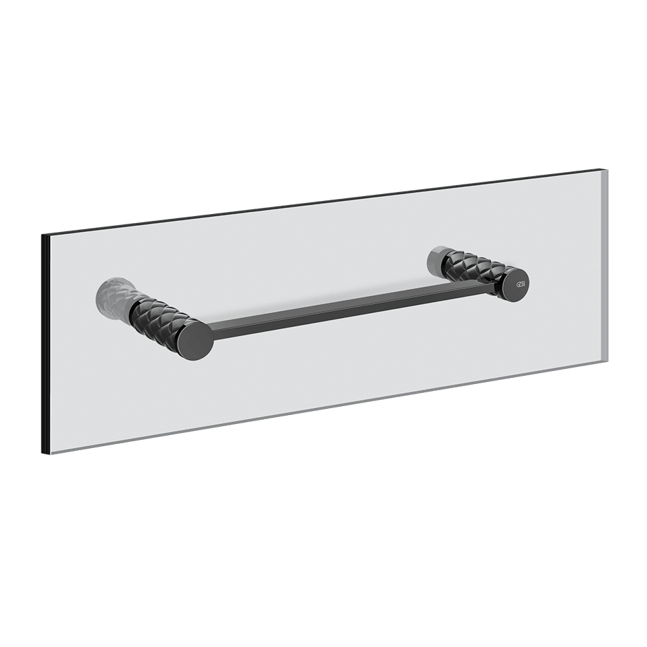 Gessi Towel Rail 78711 in Nero/Black Metal Pvd