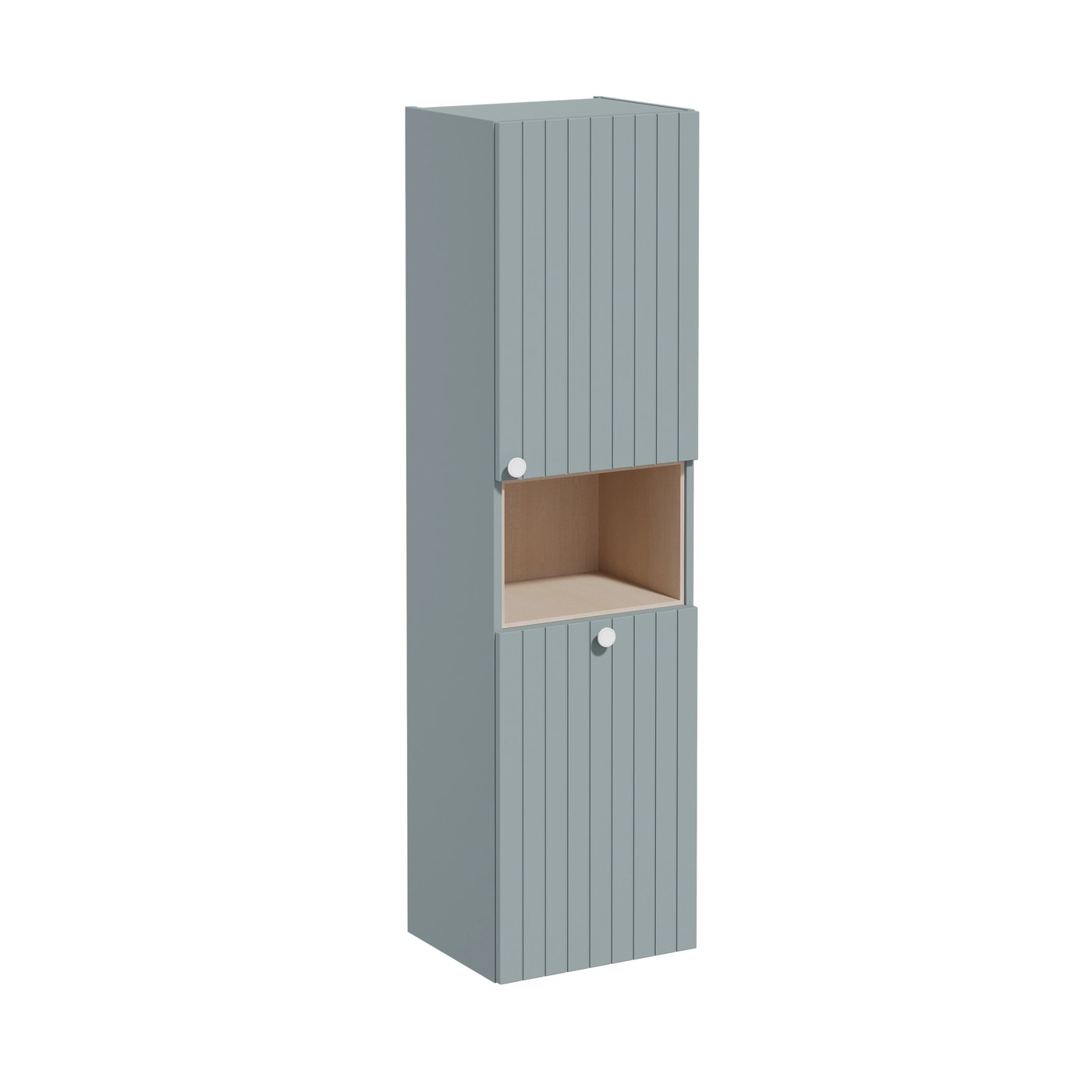 VitrA Root Groove Short Tall Unit with Laundry Basket - 55cm 69103