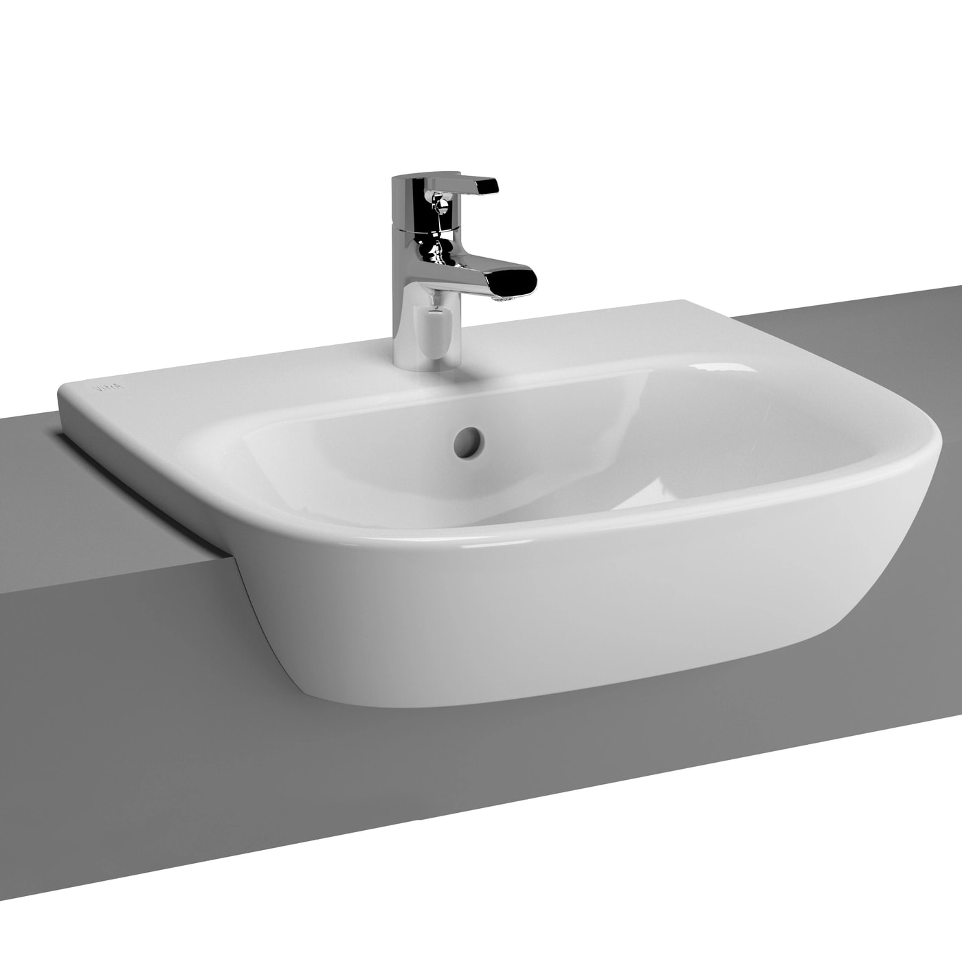 VitrA Zentrum Semi Recessed Washbasin 5635B003-0001