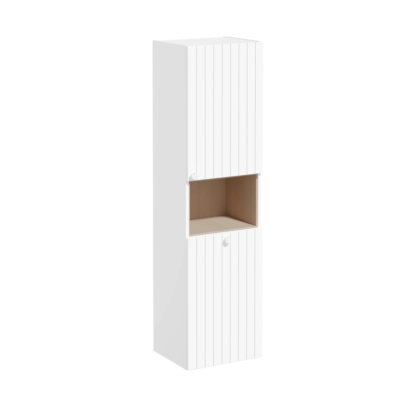 VitrA Root Groove Short Tall Unit with Laundry Basket - 40cm 69100