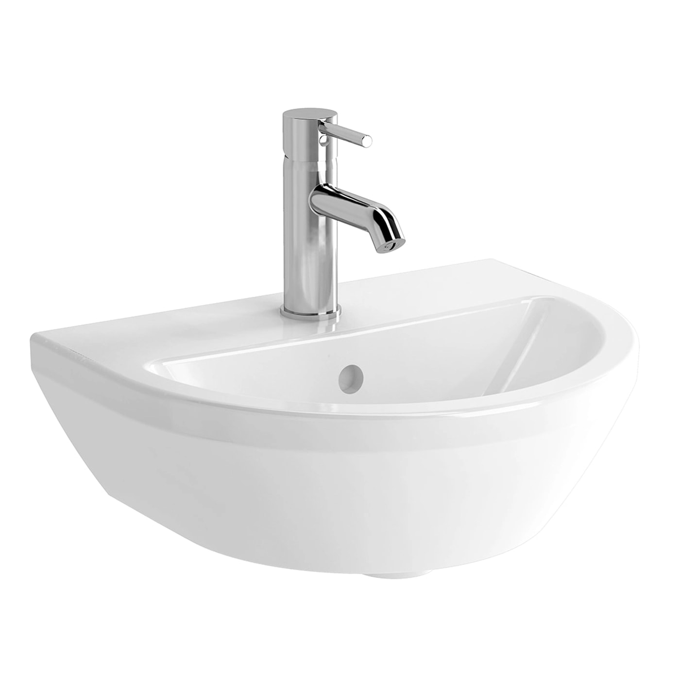 VitrA Integra Round Washbasin - 45cm 7065L003-0001