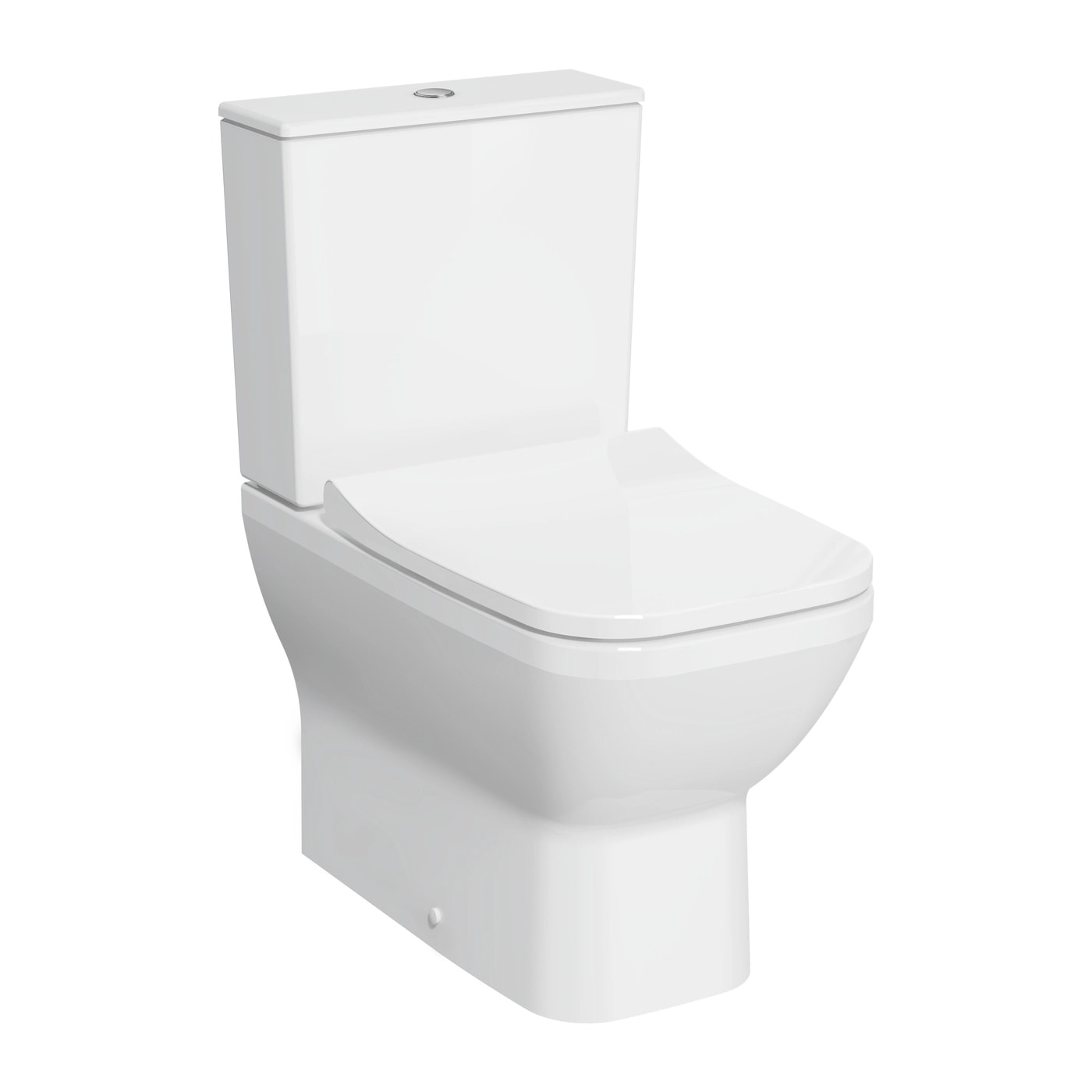VitrA Integra Square Close-Coupled Toilet - Back-to-Wall 7086B003-7200