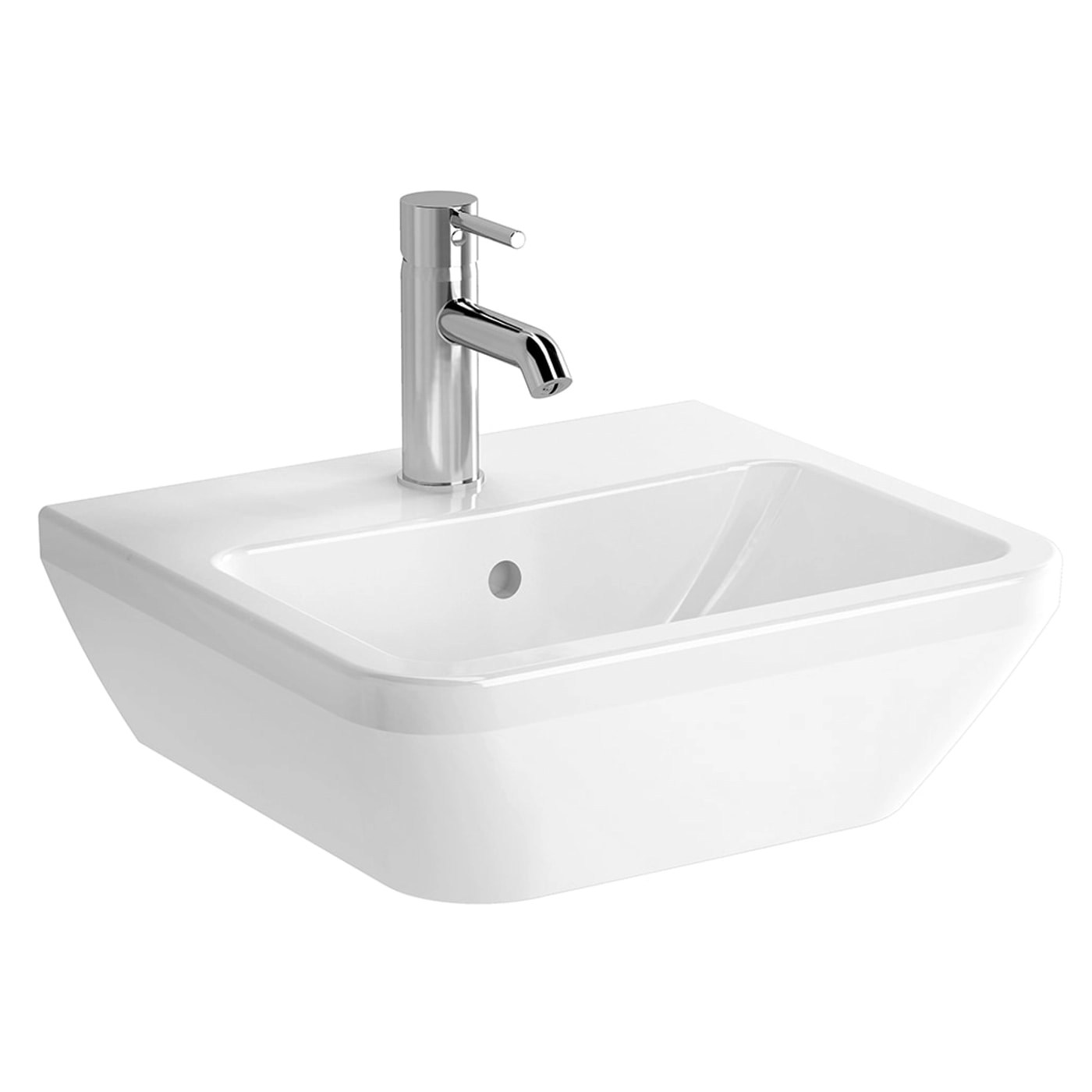 VitrA Integra Square Washbasin - 45cm 7047L003-0001