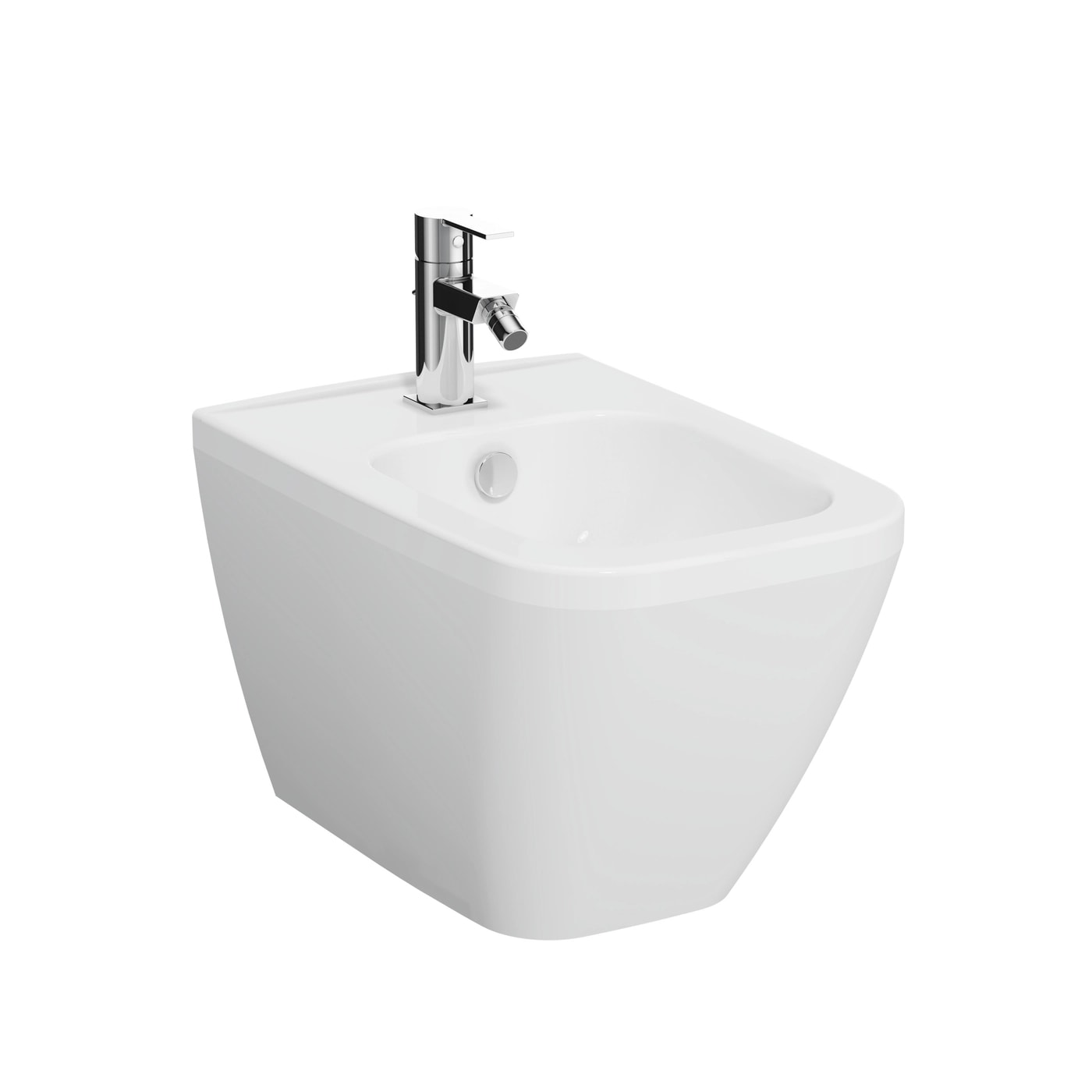 VitrA Integra Square Wall-Hung Bidet 7083B003-0288