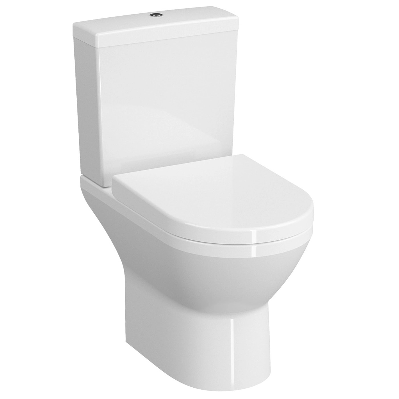VitrA Integra Close-Coupled Toilet - Open Back 7044B003-7200