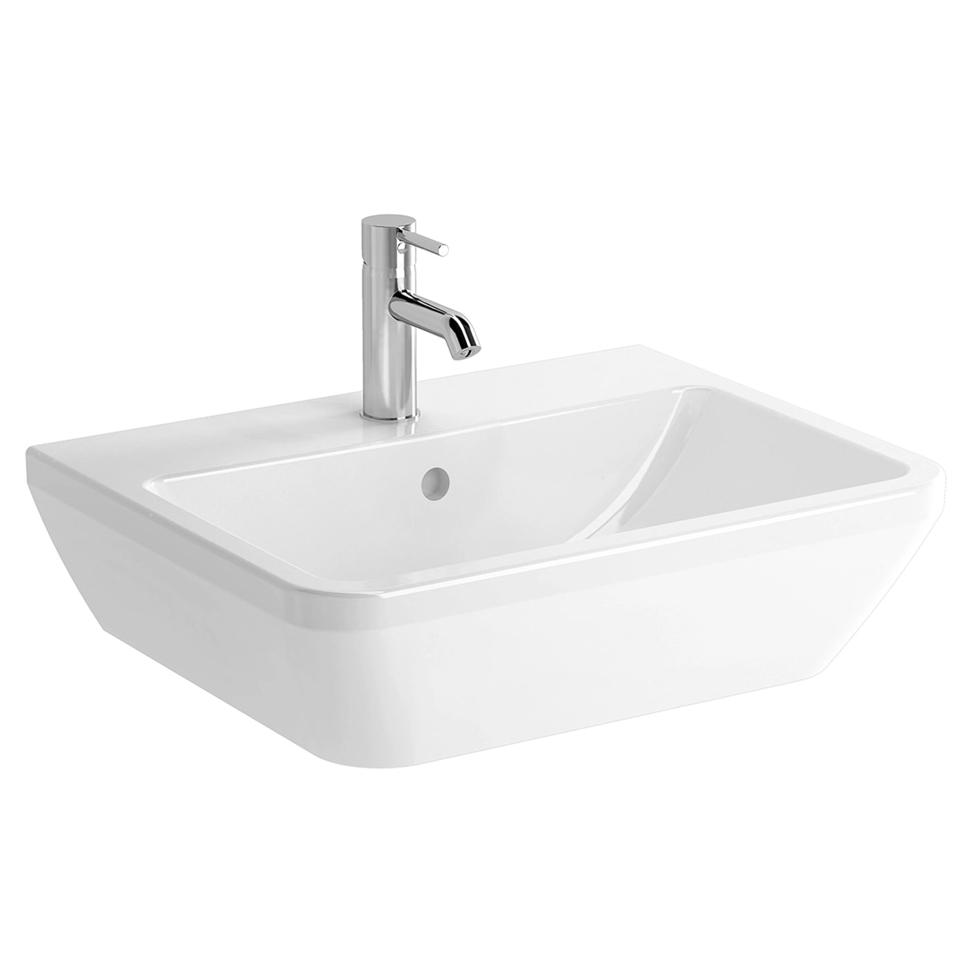 VitrA Integra Square Washbasin - 60cm 7050L003-0001