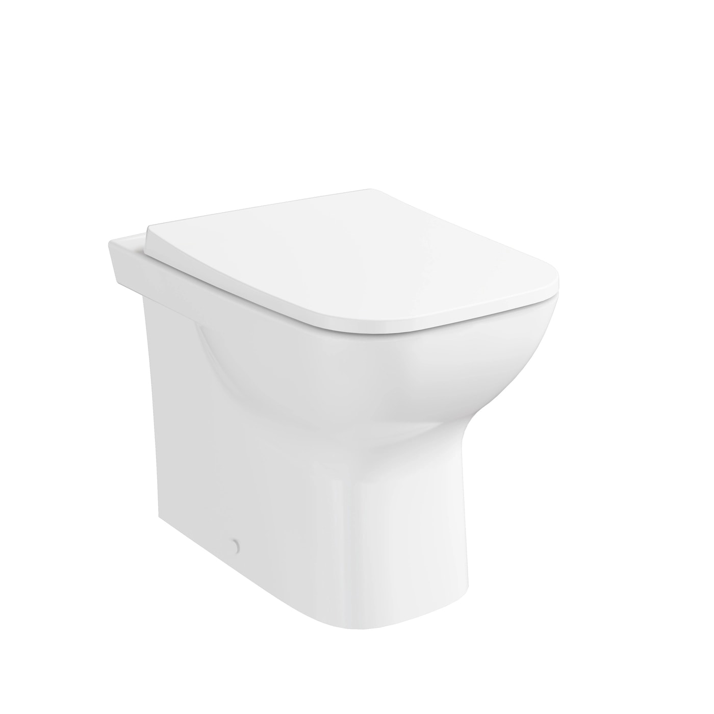 VitrA S20 Square Back-to-Wall WC Pan, 52cm 7696L003-0075