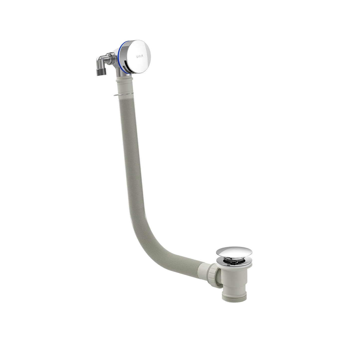 VitrA Round exo bath filler - Chrome 5704100