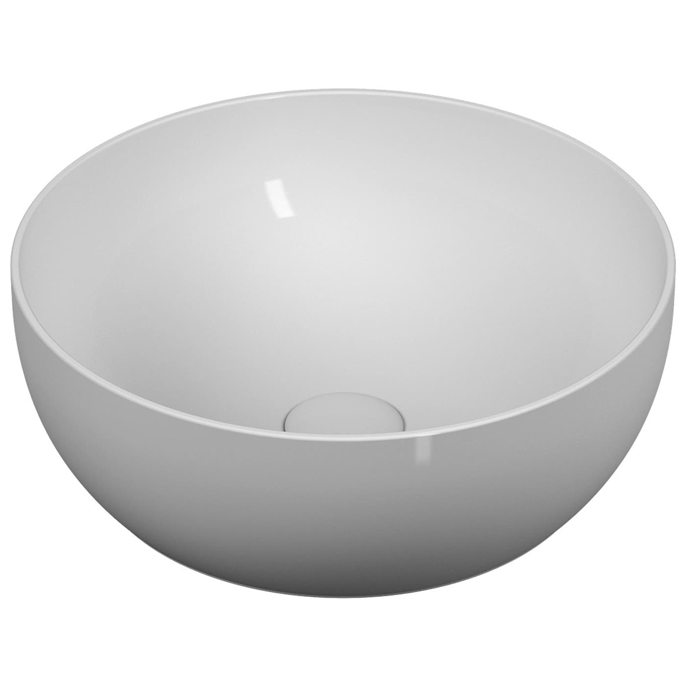 VitrA Outline round 40 cm countertop washbasin